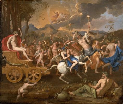 The Triumph of Bacchus and Ariadne! Opulent Rococo Delights Meet Mythological Merriment!